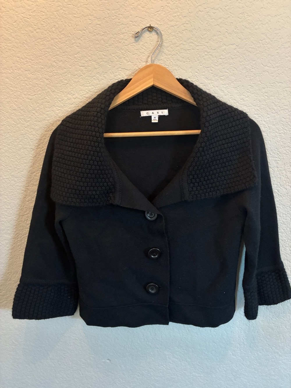 CABi cropped sweater